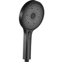 Černá sprchová hlavice do koupelny