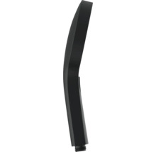 Černé sprchové rameno ohnuté