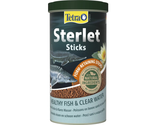 Tetra Pond Sterlet Sticks krmivo pro ryby balení