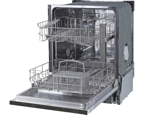 Otevřená myčka s výsuvnými koši