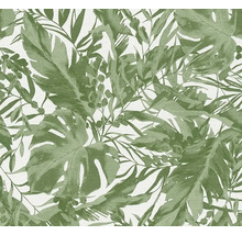 Tapeta se vzorem listů a rostlin