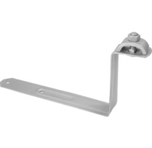 Kovový držák okapu se šrouby a maticemi