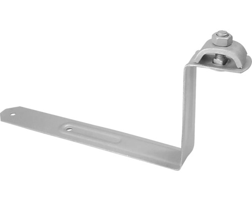 Kovový držák okapu se šrouby a maticemi