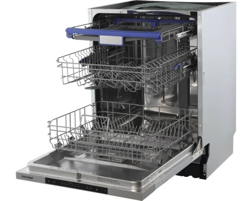 Otevřená myčka s výsuvnými koši