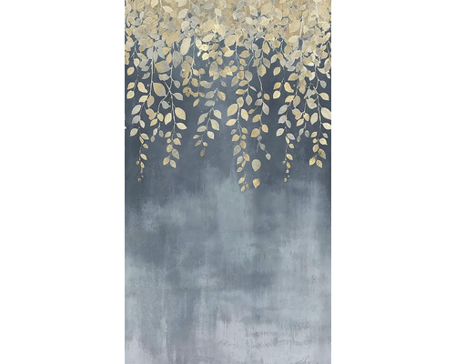 Vliesový panel Cosmo Living 791442, role 8,80x0,53m Dekorativní stěna s motivem listů jako pozadí.