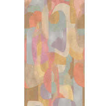 Abstraktní vzor tapety s organickými tvary