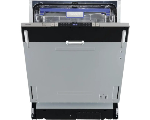 Otevřená myčka nádobí značky Concept s digitálním displejem