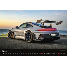 Porsche 911 GT3 RS na stránce kalendáře