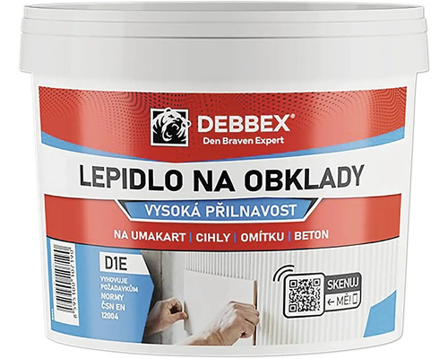 Lepidlo na obklady Debbex v kbelíku