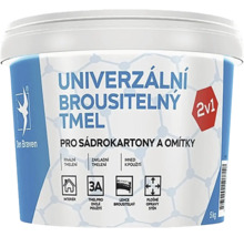Univerzální brousitelný tmel v kbelíku na sádrokarton a omítku