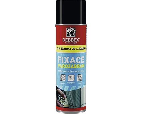 Debbex sprej pro fixaci parozábrany