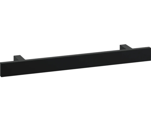 Tyčová rukojeť PICCANTE Smart rozteč 128 mm, matná černá „GK“ Kovová úchytka na skříňku