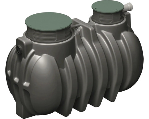 Podzemní nádrž Prosperplast 2000l černá Dvojitá nádrž pro využití dešťové vody