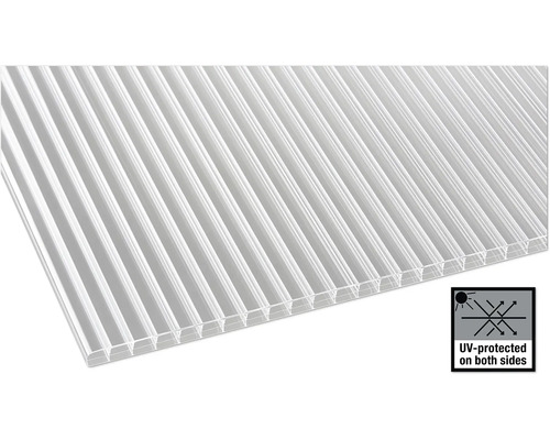 Komůrková deska s UV ochranou na obou stranách