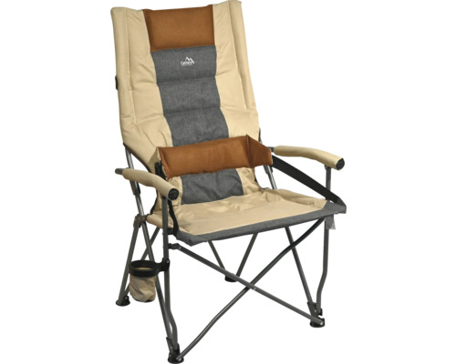 Kempingová židle s držákem nápojů