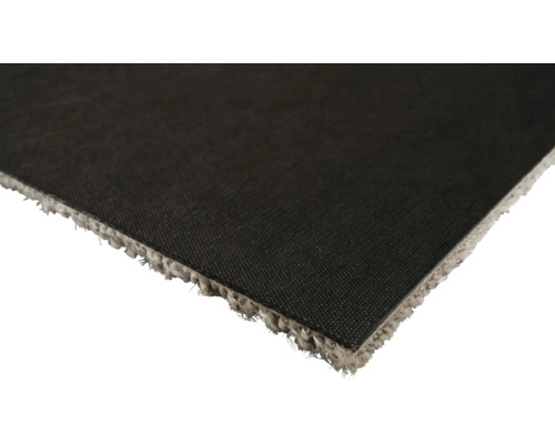 Černá textilní podlahová krytina s textilním podkladem