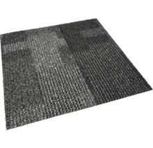 Čtvercová šedá kobercová dlaždice s melírovanou texturou