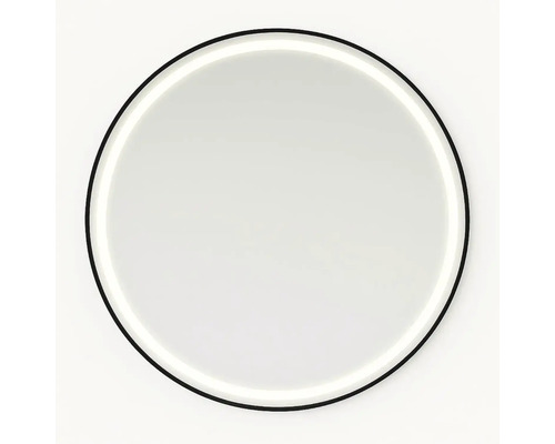 Kulaté zrcadlo s osvětlením