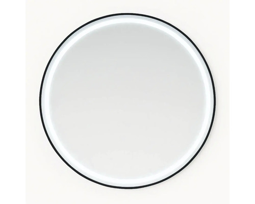 Kulaté zrcadlo s rámem