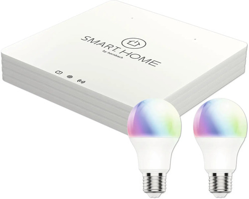 Startovací sada Smart Home se dvěma žárovkami a řídicí jednotkou