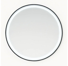 Kulaté zrcadlo s úzkým rámem