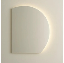 Půlkruhové nástěnné svítidlo do interiéru