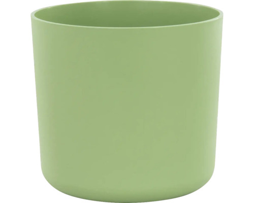 Obal na květináč plastový Lora Ø 7 cm x 6,5 cm pistáciový Jednoduchý plastový květináč