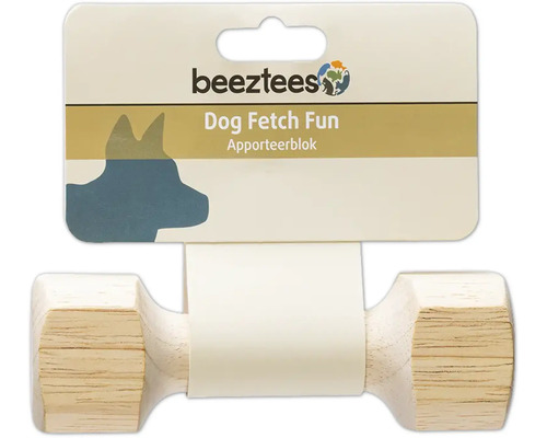 Dřevěný aportovací blok pro psy Beetztees