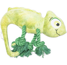 Hračka pro psy chameleon s lanem