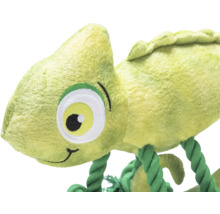 Plyšový chameleon s provazovýma nohama