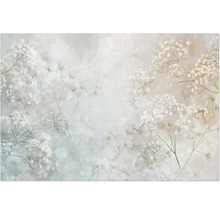 Malovaná nástěnná malba s motivem šateru