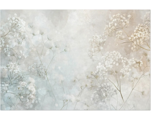 Malovaná nástěnná malba s motivem šateru