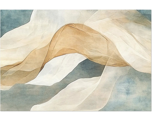 Abstraktní vzor s přírodními tóny pro nástěnné dekorace