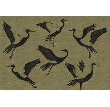 Tapeta se vzorem jeřábů