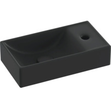 Obdélníkové keramické umyvadlo na desku