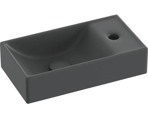 Obdélníkové umyvadlo na desku z keramiky