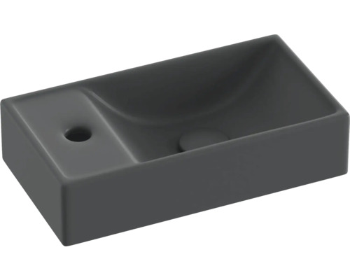 Obdélníkové umyvadlo na desku z keramiky