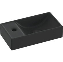 Obdélníkové umyvadlo na desku z sanitární keramiky