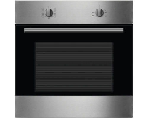 Vestavná nerezová trouba s ovládacími prvky