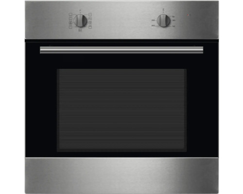 Vestavná trouba s otočnými knoflíky pro výběr teploty a funkcí