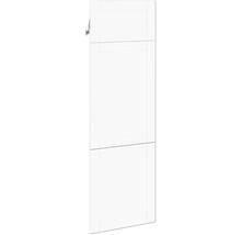 Bílá závěsná skříňka s jedněmi dvířky