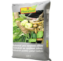 Substrát FloraSelf pro vyvýšené záhony, 60 litrů balení