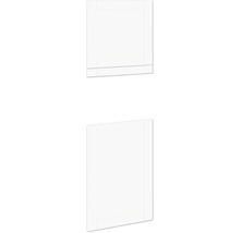 Interiérový design se zaměřením na bílé nástěnné panely