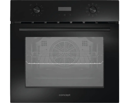 Vestavná trouba Concept ETV3460bc Černá trouba Concept s prosklenými dvířky