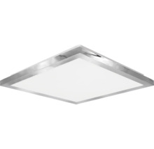 Čtvercové stropní svítidlo s kovovým rámem