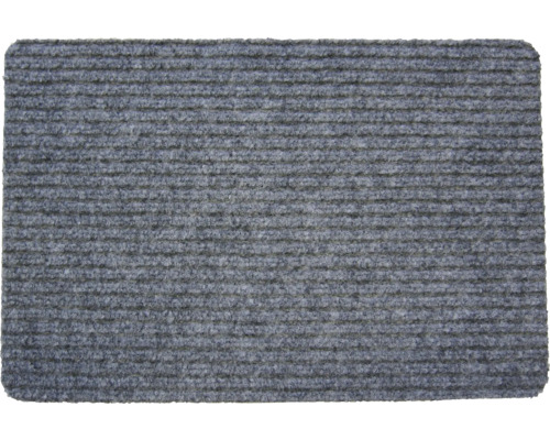 Rohožka rypsová Turbo šedá 50x80cm Textilní rohožka