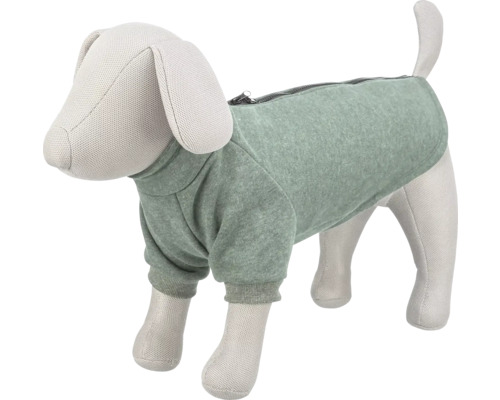 Mikina pro psy CityStyle Amsterd M 50 cm zelená Oblečení pro psy se zipem na psím modelu