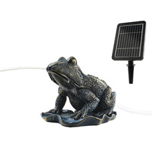 Žabí solární fontána do zahrady