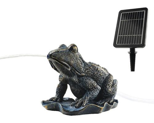 Žabí solární fontána do zahrady