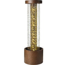 Dekorativní pokojová fontána se světelnými efekty a vodní hrou